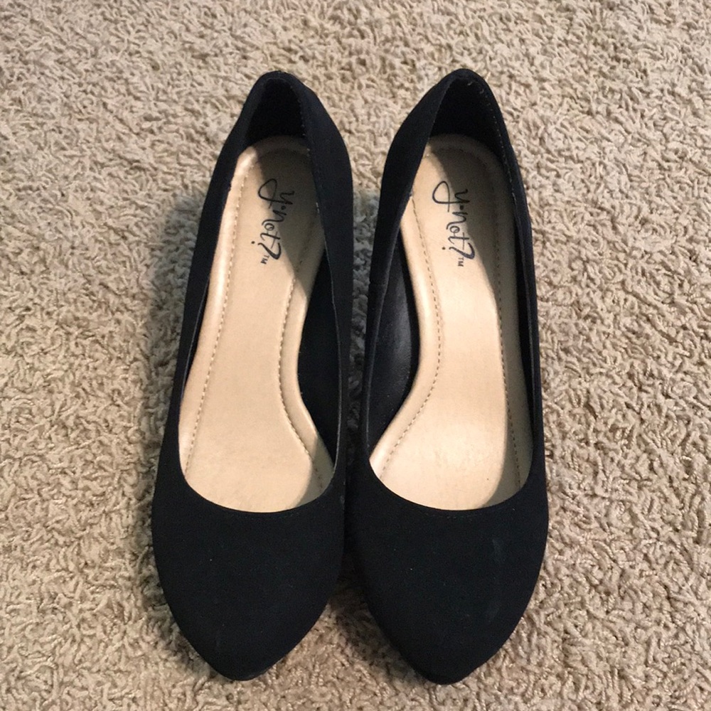 Black heels